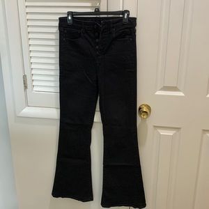 Black American Eagle Flare Jeans